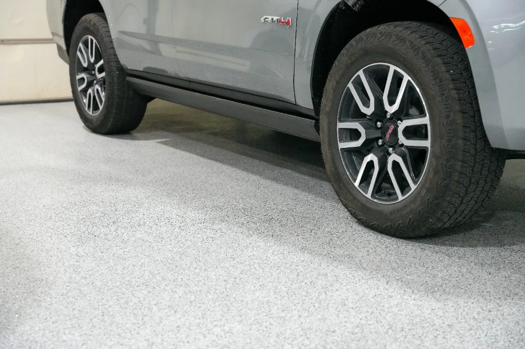 Professional epoxy floor coating