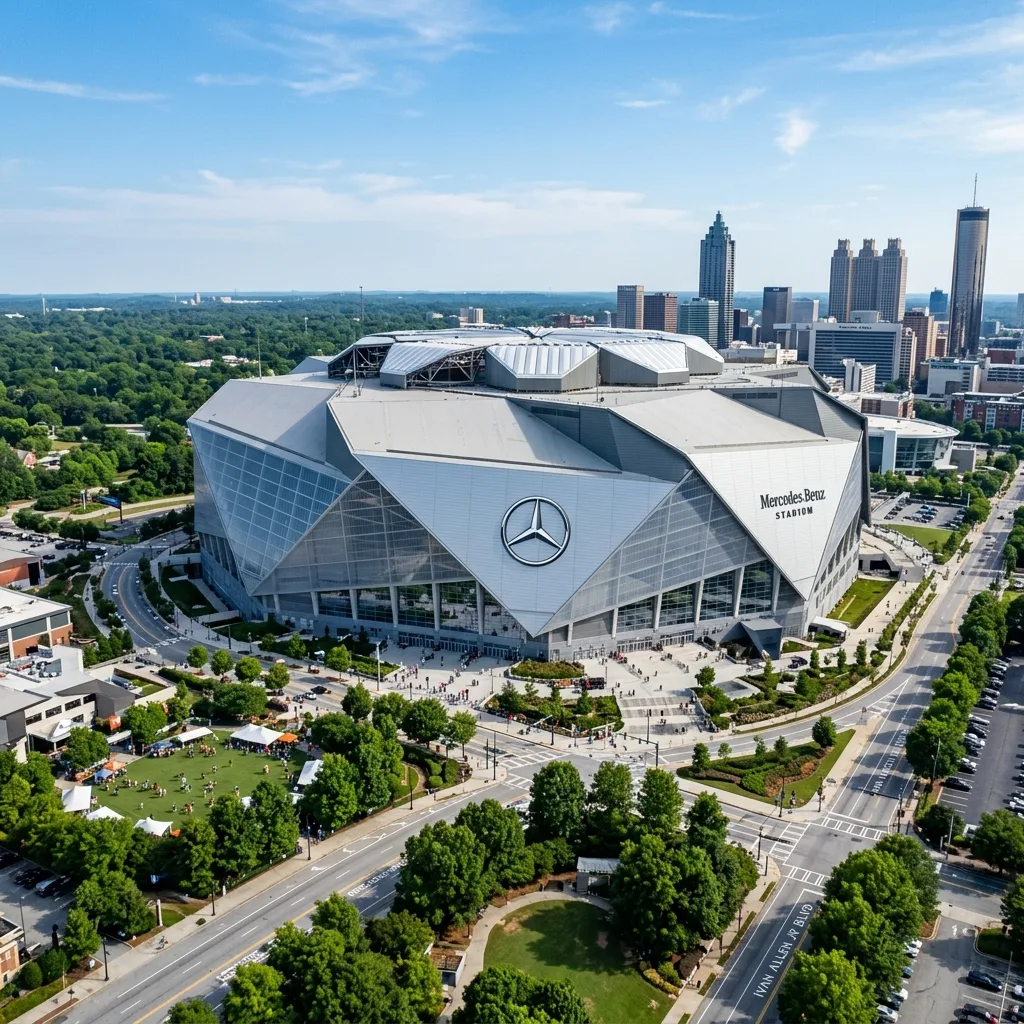 Mercedes-Benz Stadium — Westcoat® flooring